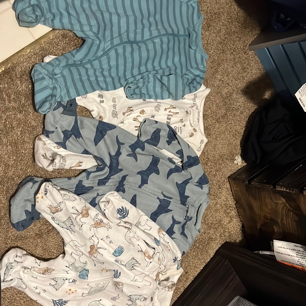 Four pack carter onesie